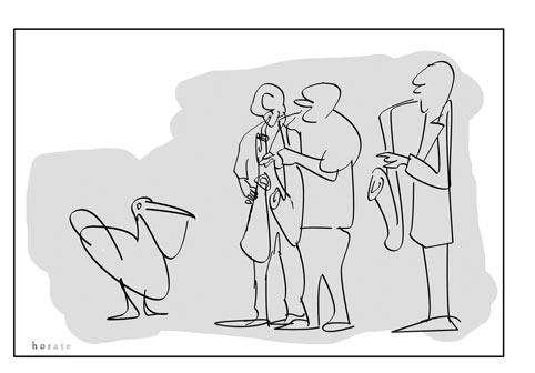 Cartoon: identity crisis (medium) by horate tagged pelikan