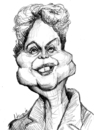 Cartoon: Dilma Rousseff (small) by horate tagged brasil