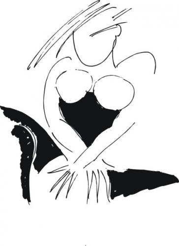 Cartoon: sexy lady illustration 2 (medium) by martin guhl tagged sexy,lady,illustration