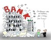 Cartoon: bank schrott euro wertpapier akt (small) by martin guhl tagged bank,schrott,euro,wertpapier,aktien,geld