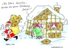 Cartoon: isolation weihnachten hexe lebku (small) by martin guhl tagged isolation weihnachten hexe lebkuchen haus waerme dämmung