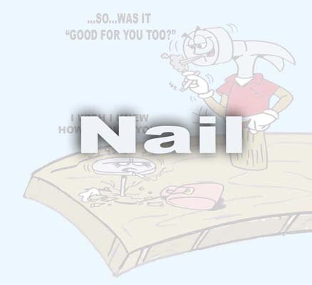 Cartoon: HAMMER and nail..A LOVE STORY? (medium) by subwaysurfer tagged domestic,violence,relationships,love,lovers,boyfriend,girlfriend,husband,wive