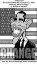 Cartoon: Obama Election Day Cartoon (small) by subwaysurfer tagged obama,caricature,cartoon,subwaysurfer