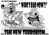 Cartoon: swine flu cartoon (small) by subwaysurfer tagged terrorism,swine,flu,cartoon,comic,caricature,animal