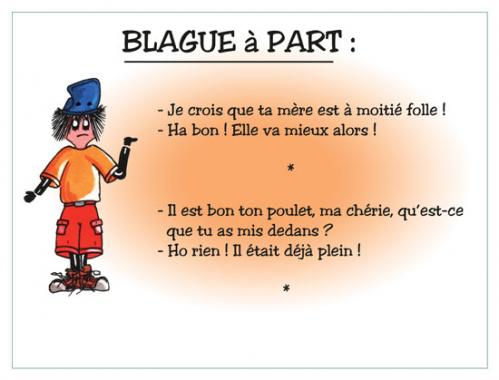 Cartoon: BLAGUE A PART (medium) by chatelain tagged humour,blague,chatelain