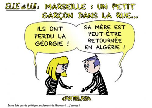 Cartoon: la petite Georgie (medium) by chatelain tagged georgie