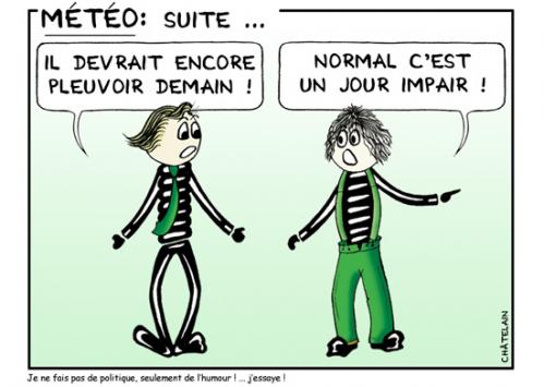 Cartoon: METEO suite (medium) by chatelain tagged humour,meteo,suite