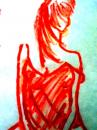 Cartoon: ksp (small) by nesss tagged woman,love,lonlines