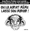 Cartoon: Suicide d TREIBER (small) by CHRISTIAN tagged treiber