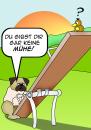 Cartoon: Teeter-Totter (small) by Sandra tagged mops,dog,wippe
