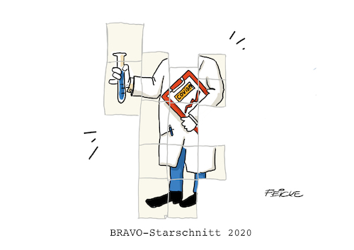 Cartoon: Bravo 2020 (medium) by FEICKE tagged bravo,pop,rock,magazin,jugend,vorbild,virologe,corono,medizin,medien,hype,star,bravo,pop,rock,magazin,jugend,vorbild,virologe,corono,medizin,medien,hype,star