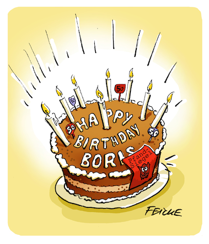 Cartoon: Bum Bum 50 (medium) by FEICKE tagged boris,becker,bum,bobele,50,jahre,geburtstag,pfand,pleite,insolvent,boris,becker,bum,bobele,50,jahre,geburtstag,pfand,pleite,insolvent