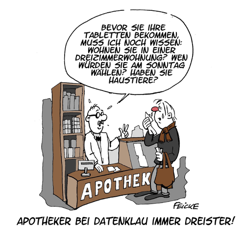 Datenklau in Apotheke