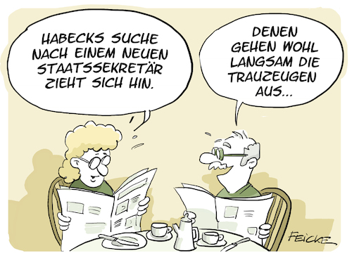 Cartoon: Habecks neuer (medium) by FEICKE tagged habeck,robert,grüne,partei,politik,politiker,graichen,skandal,familie,trauzeuge,habeck,robert,grüne,partei,politik,politiker,graichen,skandal,familie,trauzeuge