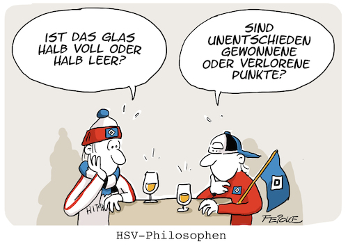 Cartoon: HSV Philosophen (medium) by FEICKE tagged hamburg,sportverein,hsv,unentschieden,fussball,fußball,bundesliga,zwei,hamburg,sportverein,hsv,unentschieden,fussball,fußball,bundesliga,zwei