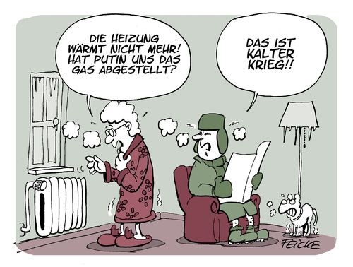 Cartoon: Ka-ka-kalter Krieg (medium) by FEICKE tagged kiew,ukraine,krim,kalter,krieg,russland,usa,vereinigte,staaten,diplomatie,europa,sanktionen,gazprom,gas,lieferung,boykott,wirtschaft,sanktion,merkel,putin,obama,janukowitsch,ka,kiew,ukraine,krim,kalter,krieg,russland,usa,vereinigte,staaten,diplomatie,europa,sanktionen,gazprom,gas,lieferung,boykott,wirtschaft,sanktion,merkel,putin,obama,janukowitsch