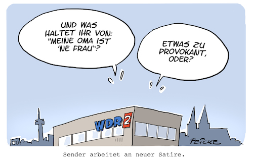 Cartoon: Umweltsau (medium) by FEICKE tagged wdr,wdr2,umwelt,sau,beleidigung,sender,radio,satire,shitstorm,wdr,wdr2,umwelt,sau,beleidigung,sender,radio,satire,shitstorm