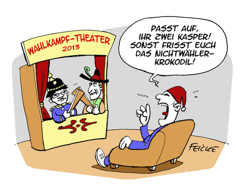 Zwei Kasper