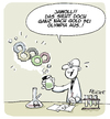 Cartoon: Gold bei Olympia (small) by FEICKE tagged olympia,gold,medaille,doping