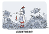 Cartoon: I wish you a merry... (small) by FEICKE tagged messi,weihnacht,christmas,xmas,wortspiel