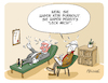 Cartoon: Kein Burnout (small) by FEICKE tagged burnout,frust,psychiater,therapie,beruf,stress,aggression