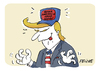 Cartoon: Make America... (small) by FEICKE tagged trump,usa,election,president,2016,america,great