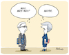 Cartoon: Maybe (small) by FEICKE tagged brexit,may,juncker,europa,austritt