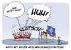 Cartoon: Neue NATO-Strategie (small) by FEICKE tagged nato,otan,warschau,gipfel,verteidigung,abschreckung,fussball,island,frankreich,euro,2016,em,schlachtruf