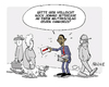 Cartoon: Obama wirbt (small) by FEICKE tagged syrien,usa,president,präsident,obama,kongress,senat,zustimmung,werbung