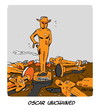 Cartoon: Oscar unchained (small) by FEICKE tagged oscar,verleihung,hollywood,film,movie,tarantino,django,unchained,christoph,waltz,jamie,foxx,di,caprio,western,cowboy,revenge,sergio,leone,genre,gunmen,gun,pistole,revolver,head,hunter,kopfgeldjäger,academy,golden,globe,statue