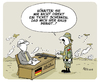 Cartoon: Ticket hier raus (small) by FEICKE tagged bundeswehr,peschmerga,waffen,verkäufe,is,irak,syrien,krieg,kurden,türkei