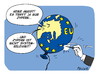 Cartoon: Zypern irrelevant (small) by FEICKE tagged systemrelevant,pleite,insolvenz,konkurs,bank,eu,europa,europäische,union,fiskalpakt,rettungsschirm,zypern,auflage,krise