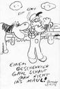Cartoon: Einem geschenkten Gaul... (small) by Fernando tagged sprichwörter,gaul,pferd,geschenk
