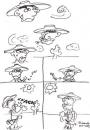 Cartoon: lunchtime in the wild west (small) by Fernando tagged duell,wilder,westen,cowboy