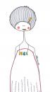 Cartoon: Hei (small) by maicen tagged illustration,drawing,hei,dress,girl,hair,maicen