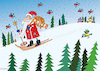 Cartoon: Jahr des Tigers (small) by Sergei Belozerov tagged tiger neujahr weihnachten christmas sternzeichen horoskop fest feierzeit schi santa weihnachtsmann