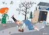 Cartoon: Schuhmacher (small) by Sergei Belozerov tagged schuhmacher,schuster,shoemaker,boots,schuhe,alcohol,alkohol,betrunken,besoffen,alkoholiker,säufer,drunk