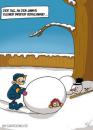 Cartoon: Schneetreiben (small) by mil tagged schnee,kinder,spielen,brueder,mil,