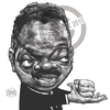 Cartoon: Jesse Jackson (small) by Russ Cook tagged jesse,jackson,civil,rights,movement,democrat,senator,baptist,minister,politics,political,america,american,russ,cook,caricature,portrait,wacom,zeichnung,karikatur,karikaturen,cintiq,digital,pencil,sketch