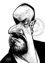 Cartoon: Rafael Rafa Benitez (small) by Russ Cook tagged england football soccer premier division league liverpoolmanager spain madrid spanish rafa russ cook digital wacom sketch drawing