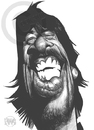Cartoon: Yo! Dave Grohl! (small) by Russ Cook tagged dave,grohl,nirvana,queens,of,the,stone,age,killing,joke,caricature,portrait,cartoon,wacom,pencil,sketch,digital,cintiq,karikatur,karikaturen,zeichnung,drummer,rock,roll,drums,guitarist,singer,american,russ,cook