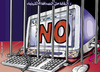 Cartoon: Control media (small) by samir alramahi tagged no control electronic media arab it ramahi