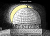 Cartoon: orphan dome (small) by samir alramahi tagged religion,arab,jerusalem,palestine,israel,ramahi
