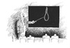Cartoon: Stop Executions (small) by Kianoush tagged human rights executions