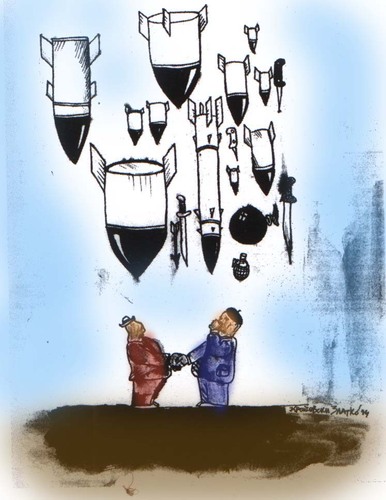 Cartoon: BRAINSTORMING (medium) by vizant1 tagged vizant