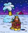Cartoon: Winter (small) by Sergey Repiov tagged cartoon humor