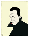 Cartoon: 100 Jahre Albert Camus (small) by Erwin Pischel tagged albert,camus,existentialist,existentialismus,existenz,antitotalitarismusphilosoph,schriftsteller,jubiläum,algerien,frankreich,franzose,literatur,roman,essay,pischel,sisyphos,nobelpreis,sartre,autounfall,künstler