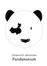 Cartoon: Chin.-deutsches Pandämonium (small) by Erwin Pischel tagged panda,china,deutschland,zoo,pandämonium,kleinbär,großbär,bär,bären,pischel