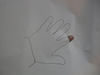Cartoon: Fingerzeig (small) by Erwin Pischel tagged finger,fingerzeig,loch,papier,durchbruch,durchbrechen,hand,pischel