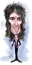 Cartoon: Russell Brand (small) by Mark Anthony Brind tagged mark,anthony,brind,russell,brand